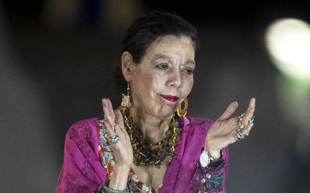 Rosario Murillo, vicepresidenta de Nicaragua.