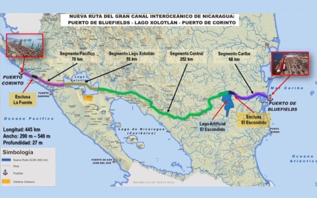 Ortega “vende ilusiones” con la nueva ruta inviable del canal interoceánico
