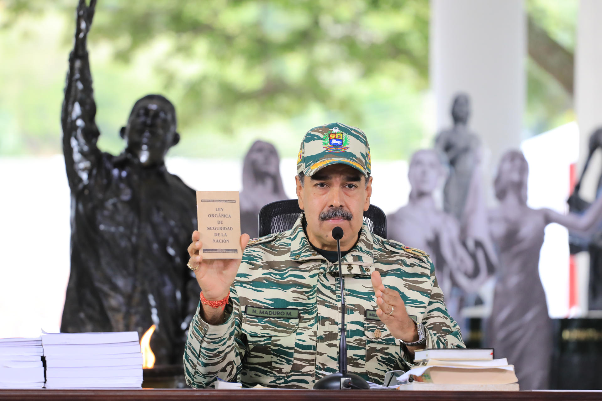 Maduro cree que EE.UU. tiene «un plan de guerra» para «forzar su hegemonía» en el mundo