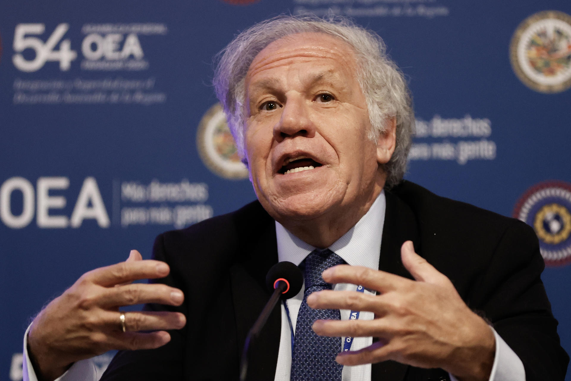 Almagro señala que el ente electoral y TSJ de Venezuela han actuado con «total opacidad»