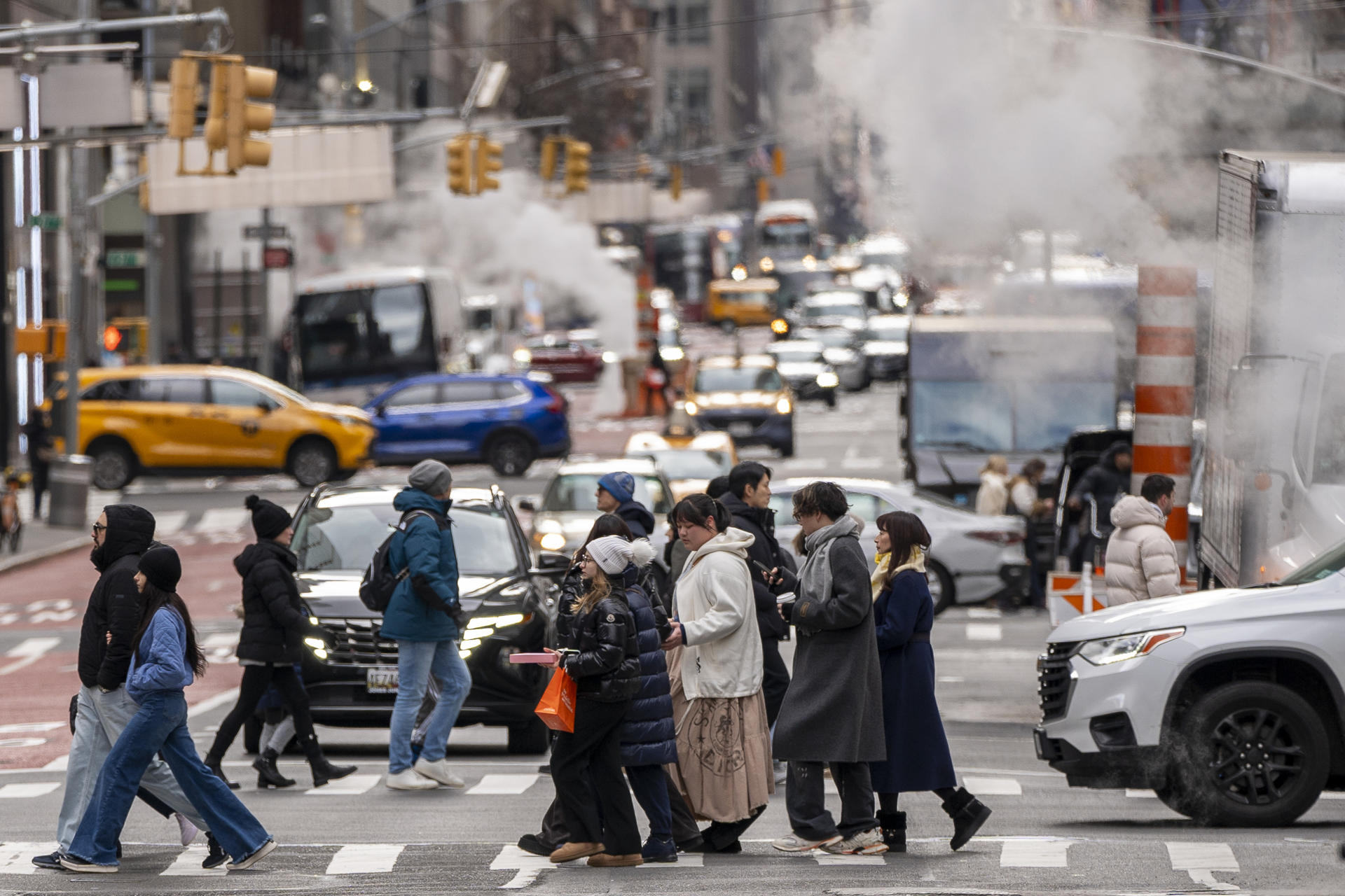 Nueva York estrena mañana un polémico peaje para entrar en el centro de Manhattan