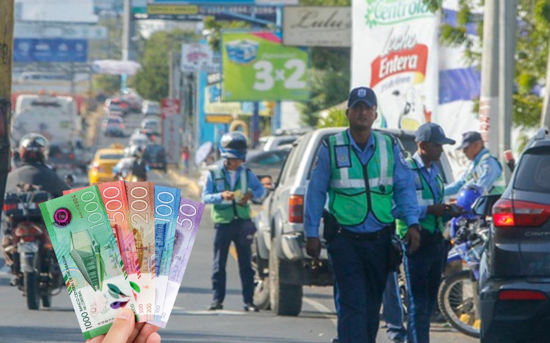 Nuevo límite de velocidad dispara recaudación por multas: un millón de córdobas diarios