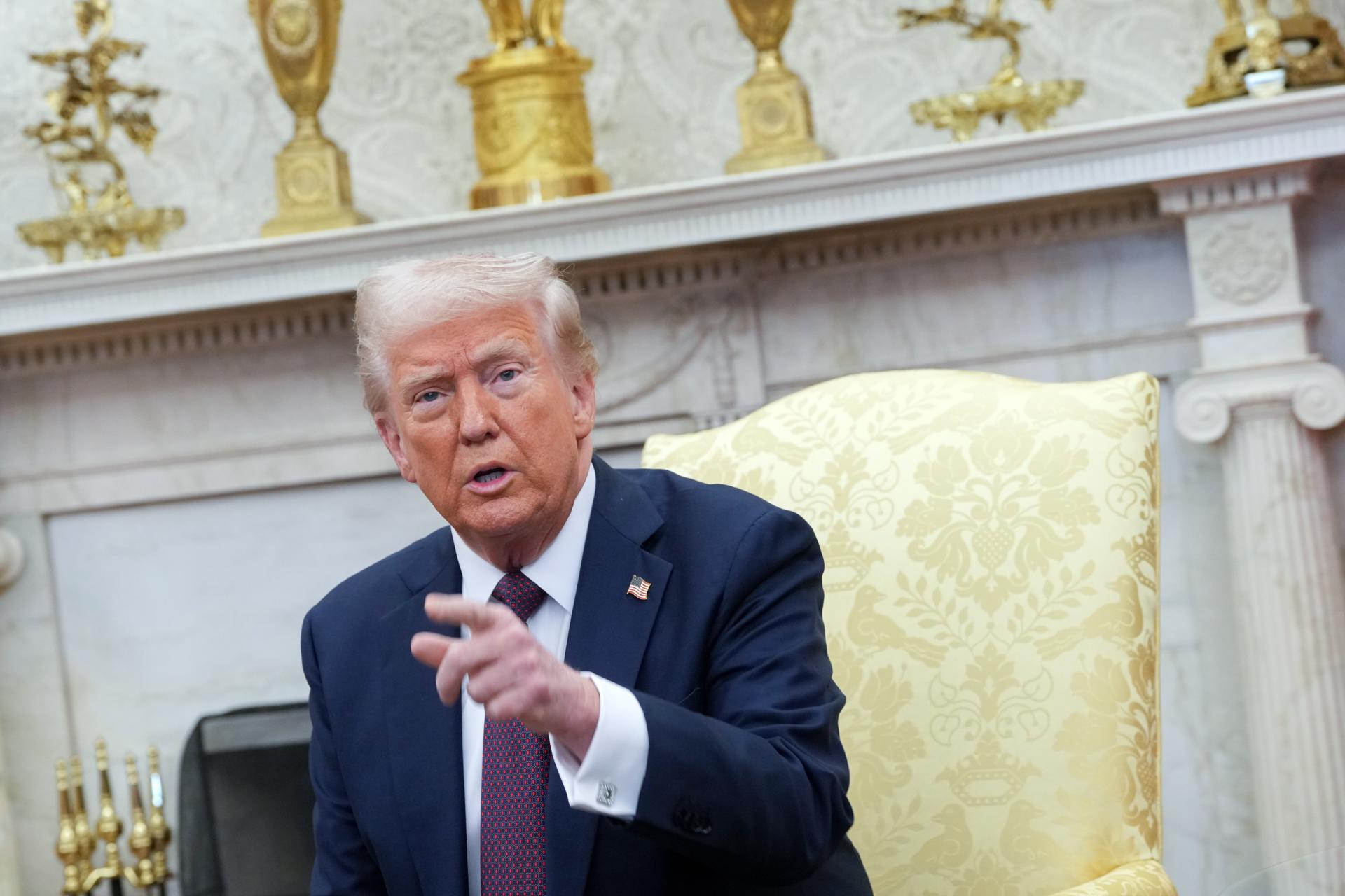 Presidente de Estados Unidos acusa a Trudeau de usar los aranceles para buscar la reelección