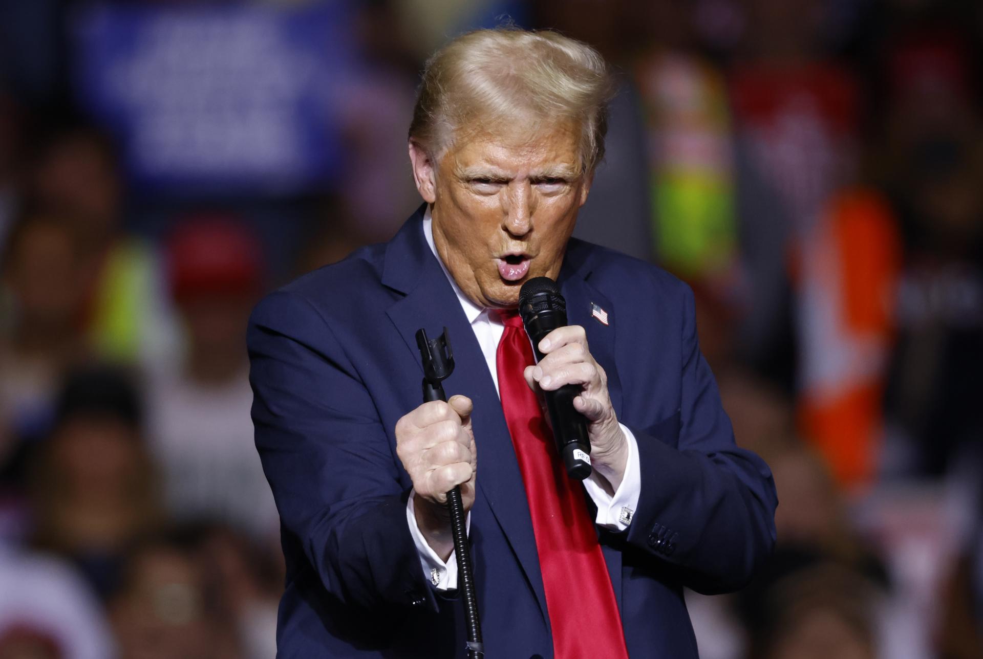 Trump, a tres días de las elecciones: «Harris habla sobre unidad y luego me llama Hitler»