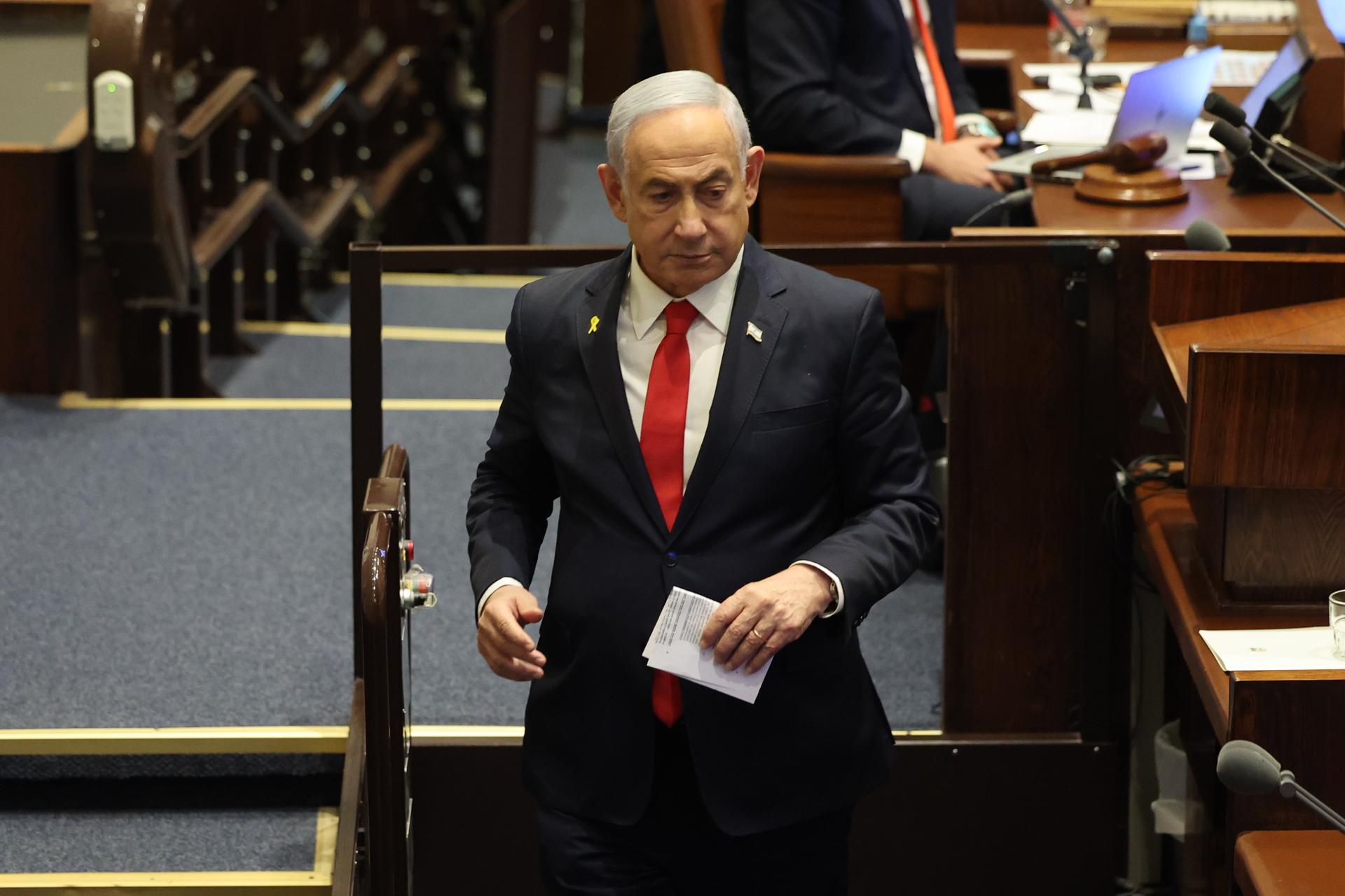 Netanyahu asegura que Israel «monitoriza constantemente» la situación en Siria