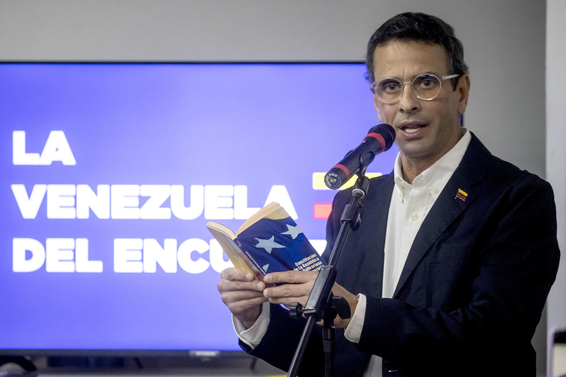 Capriles asegura que ciudadanos en «todos los rincones de Venezuela» rechazan a Maduro