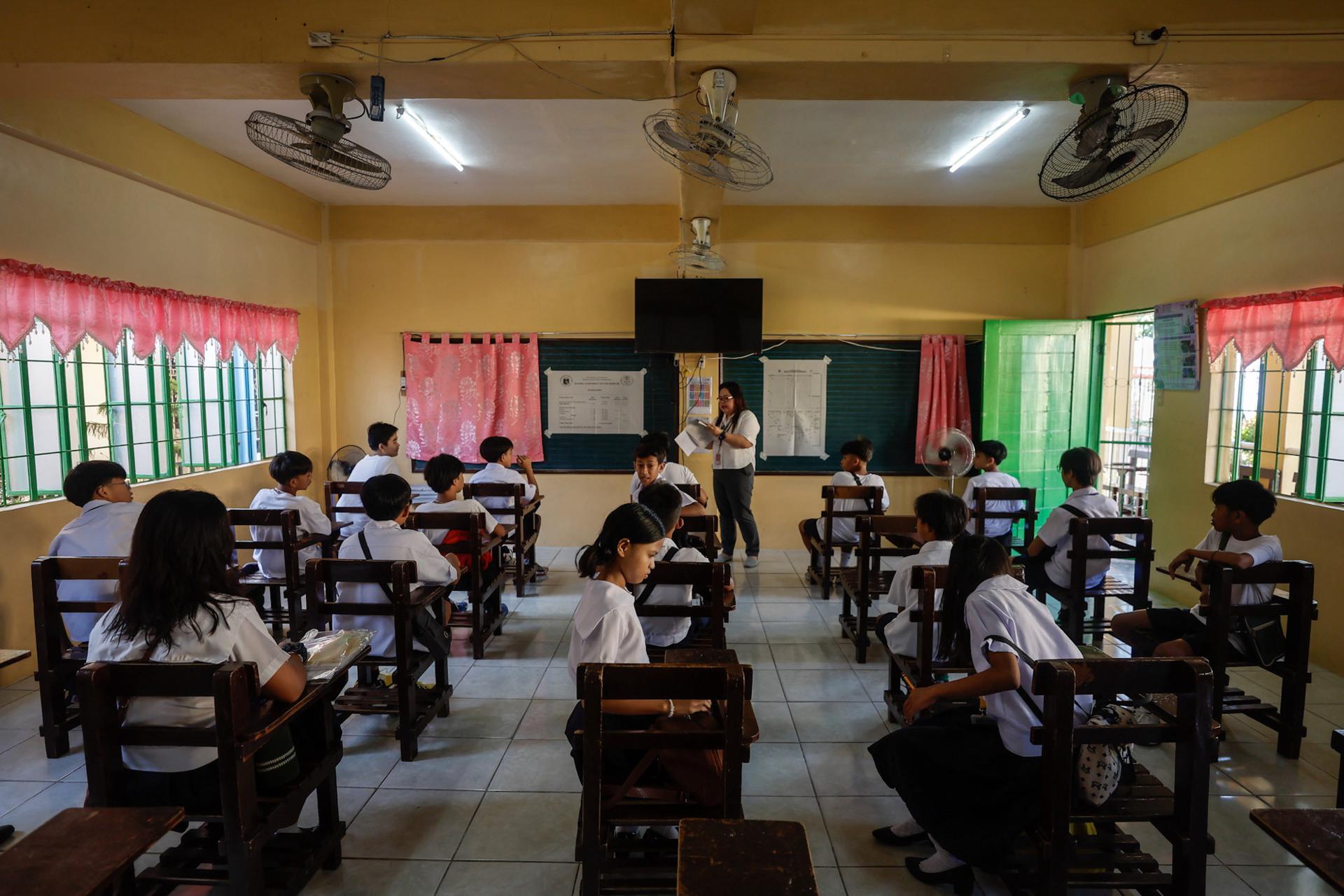 Filipinas suspende dos días las clases presenciales en las escuelas públicas por el calor