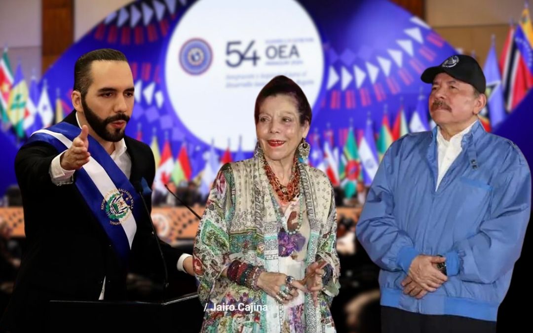 Bukele se lava las manos en la resolución de la OEA contra la dictadura Ortega-Murillo
