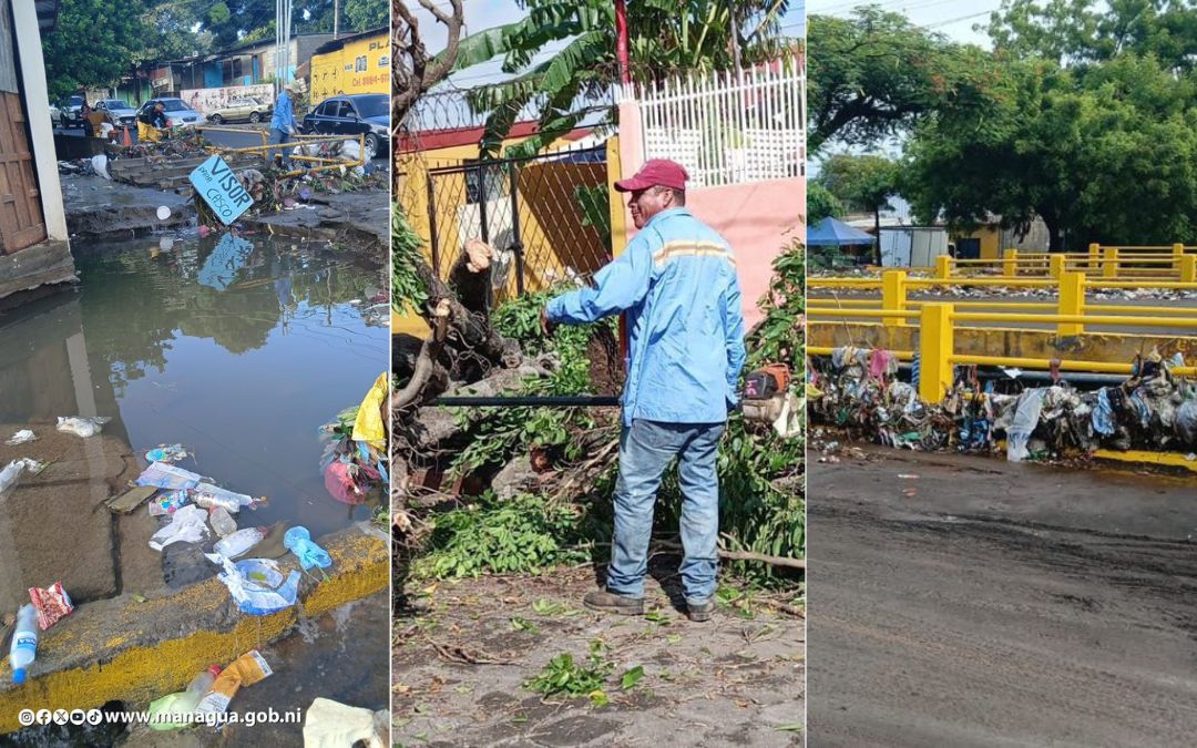 Inundaciones y caos en Managua: las lluvias continuarán en las próximas horas