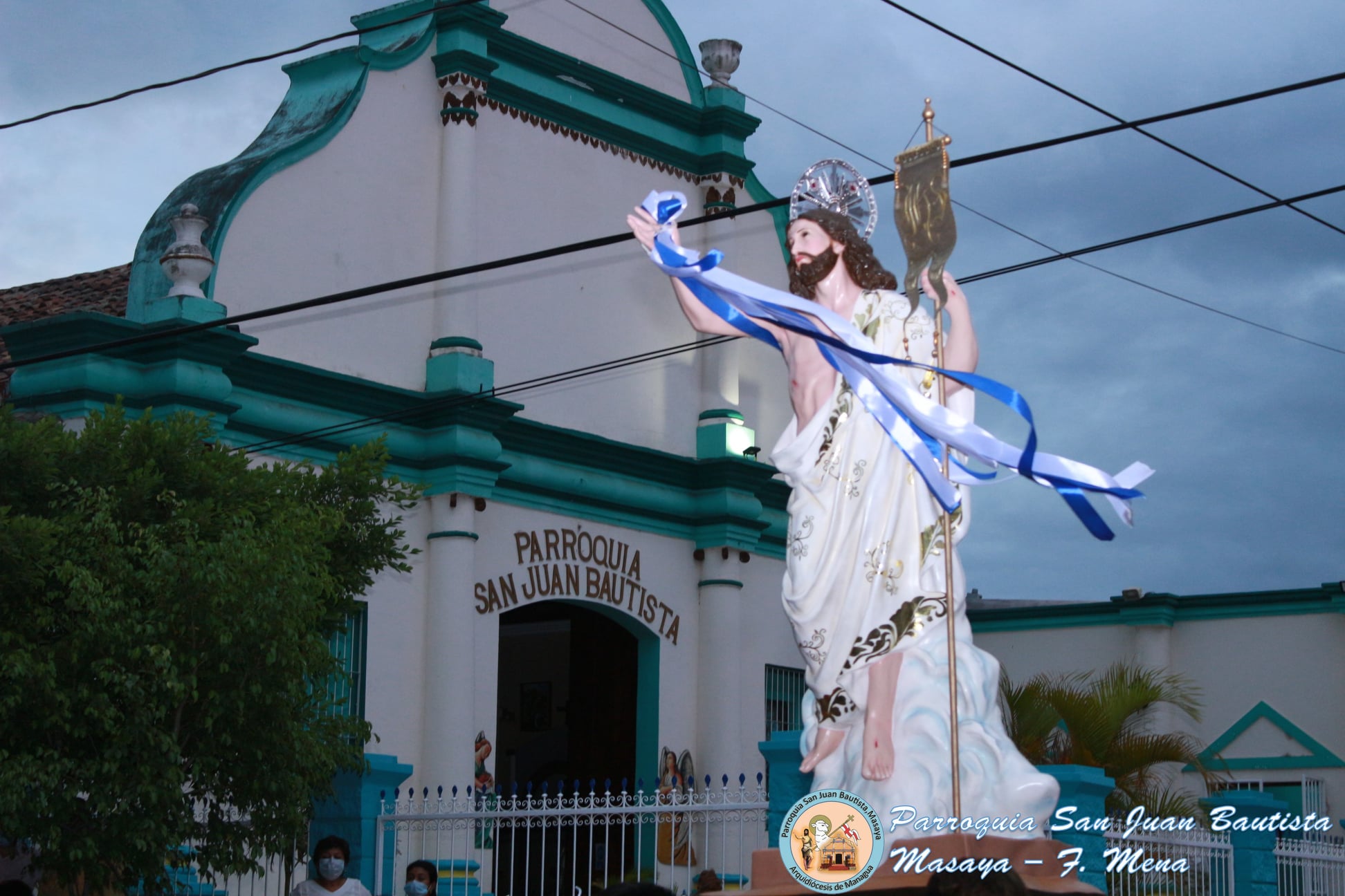 La Policía Orteguista no explica a la iglesia Católica por qué acosa al sacerdote de la parroquia San Juan Bautista de Masaya