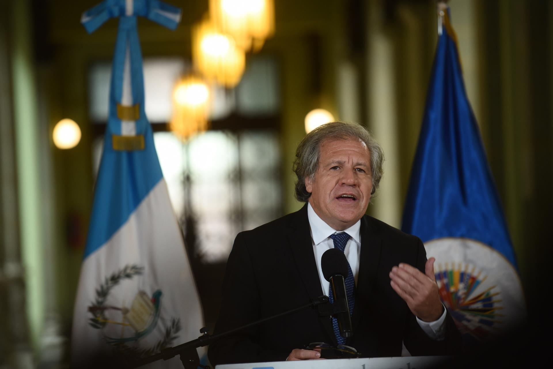 Almagro en el inicio de la Cumbre de las Américas: Es el momento de defender con firmeza y determinación la democracia