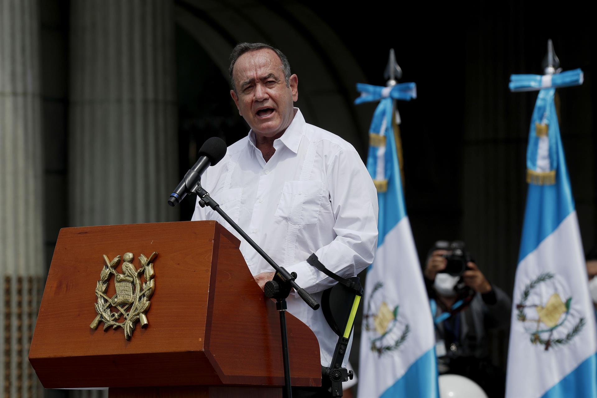 El presidente de Guatemala viaja a Ucrania
