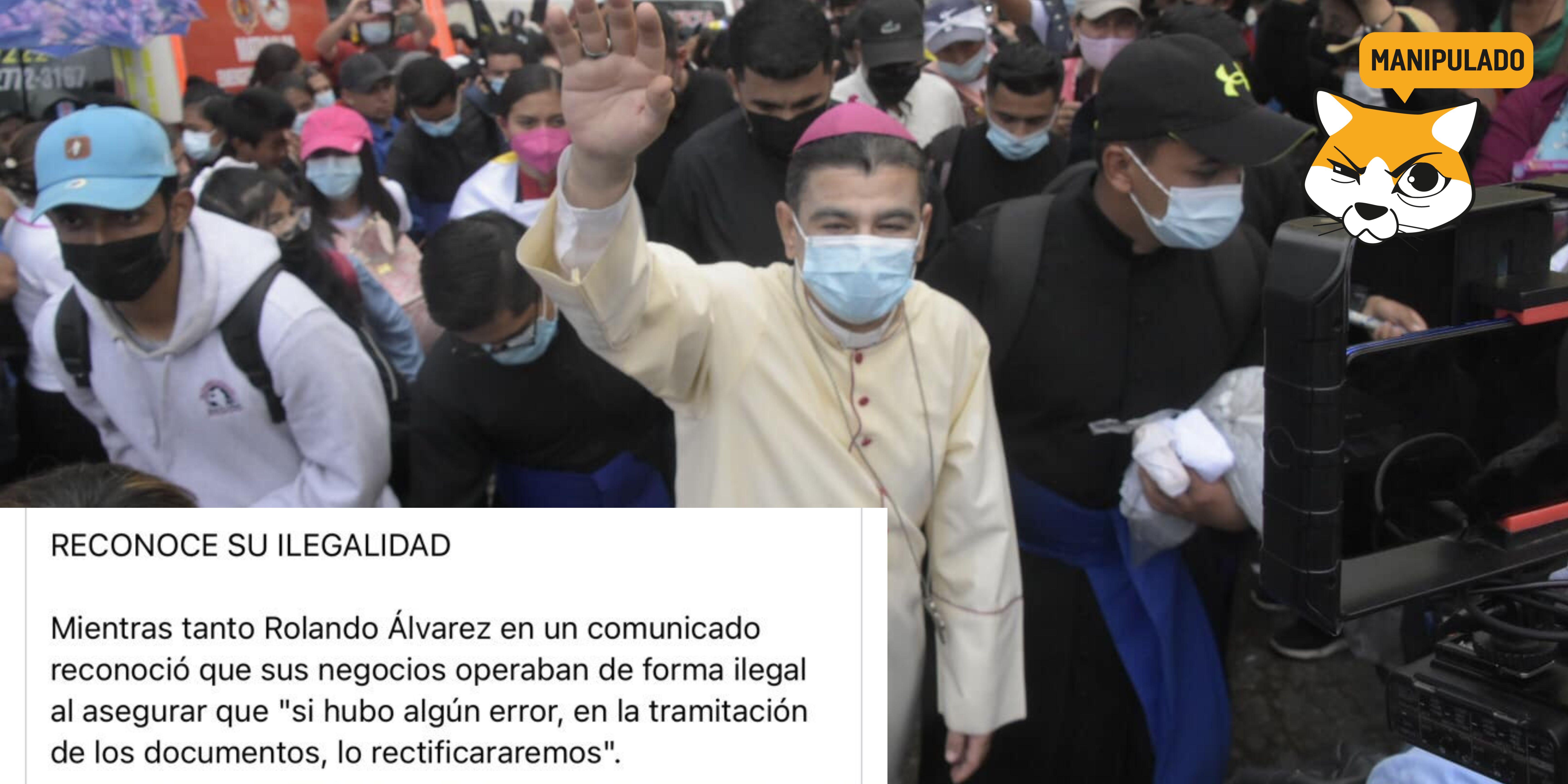 No, monseñor Rolando Álvarez no reconoció que las radios de la Diócesis de Matagalpa operaban de forma ilegal