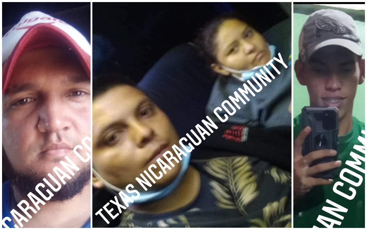 Cuatro migrantes nicaragüenses desaparecidos en su viaje hacia Estados Unidos