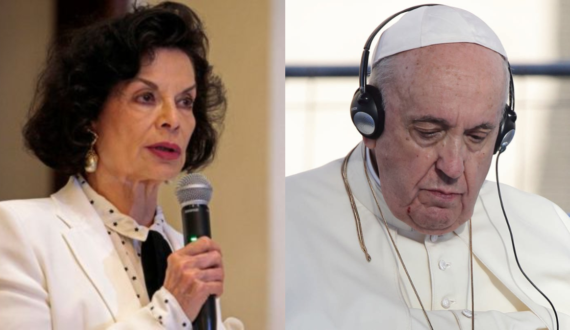 Bianca Jagger al Papa: “No exilie a Rolando Álvarez, no acepte la oferta de Rosario Murillo, esa no es la respuesta”