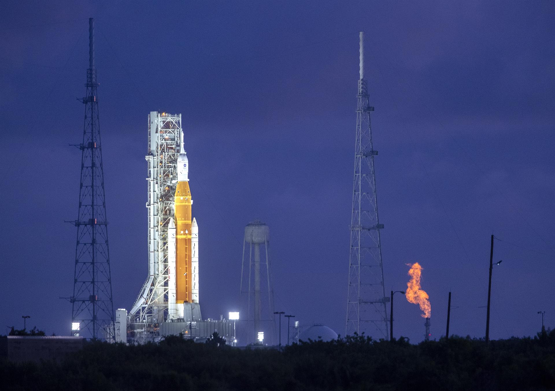 La histórica misión Artemis I no despegó rumbo a la Luna por un fallo técnico
