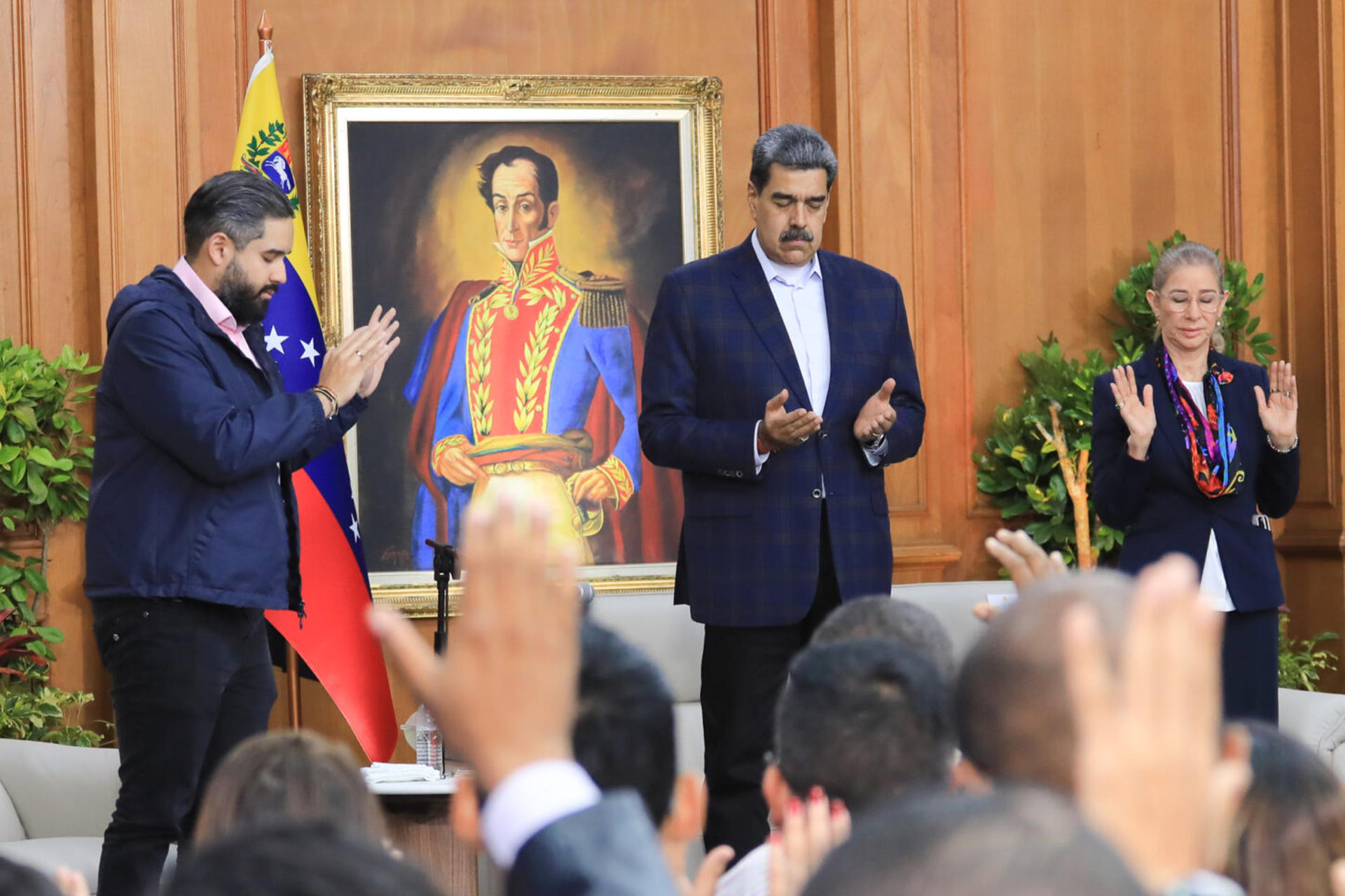 Maduro declara a Jesucristo como «dueño» de Venezuela en medio de tensiones con EE.UU.
