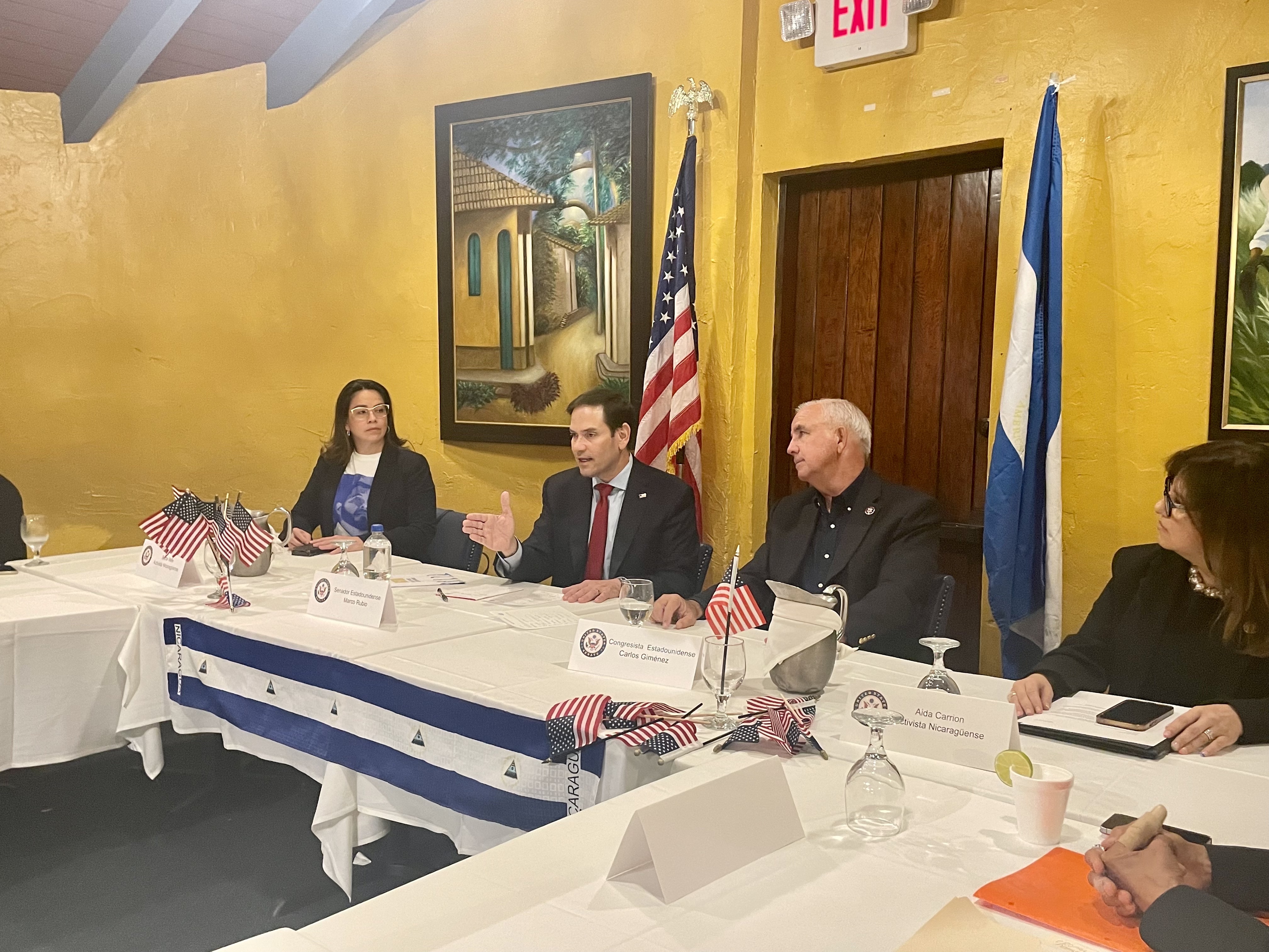 El senador republicano Marco Rubio pide a Biden investigar a los exfuncionarios de Ortega que viven en Estados Unidos