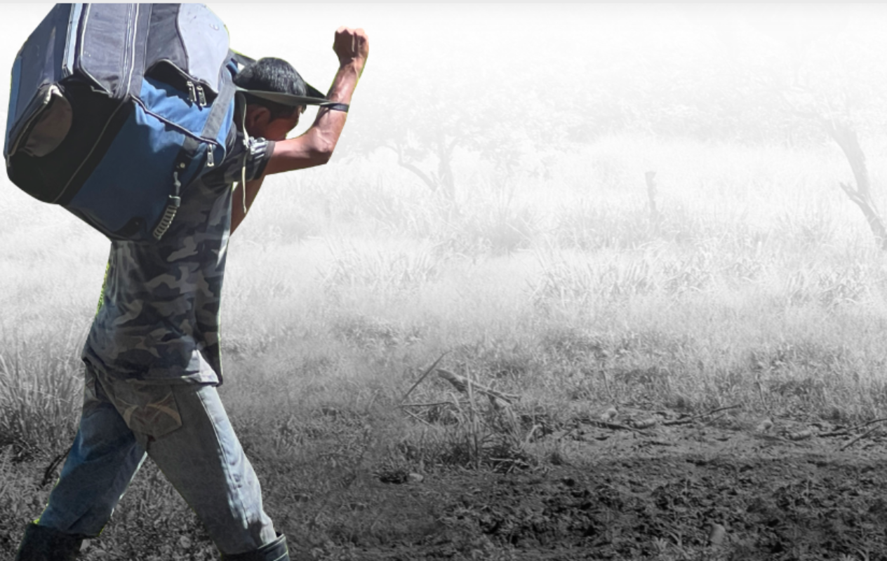 Camino migrante: entre lodo, asaltos y sueños, nicaragüenses cruzan la frontera hacia Costa Rica