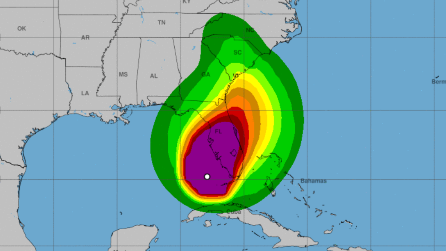 El huracán Ian se fortalece y alcanza la categoría 4 en su ruta a la Florida