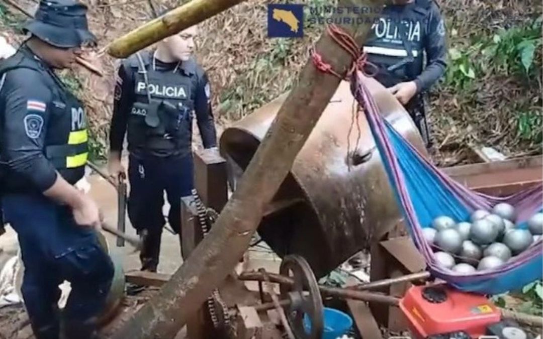 Mineras chinas en Nicaragua compran oro extraído ilegalmente en Costa Rica
