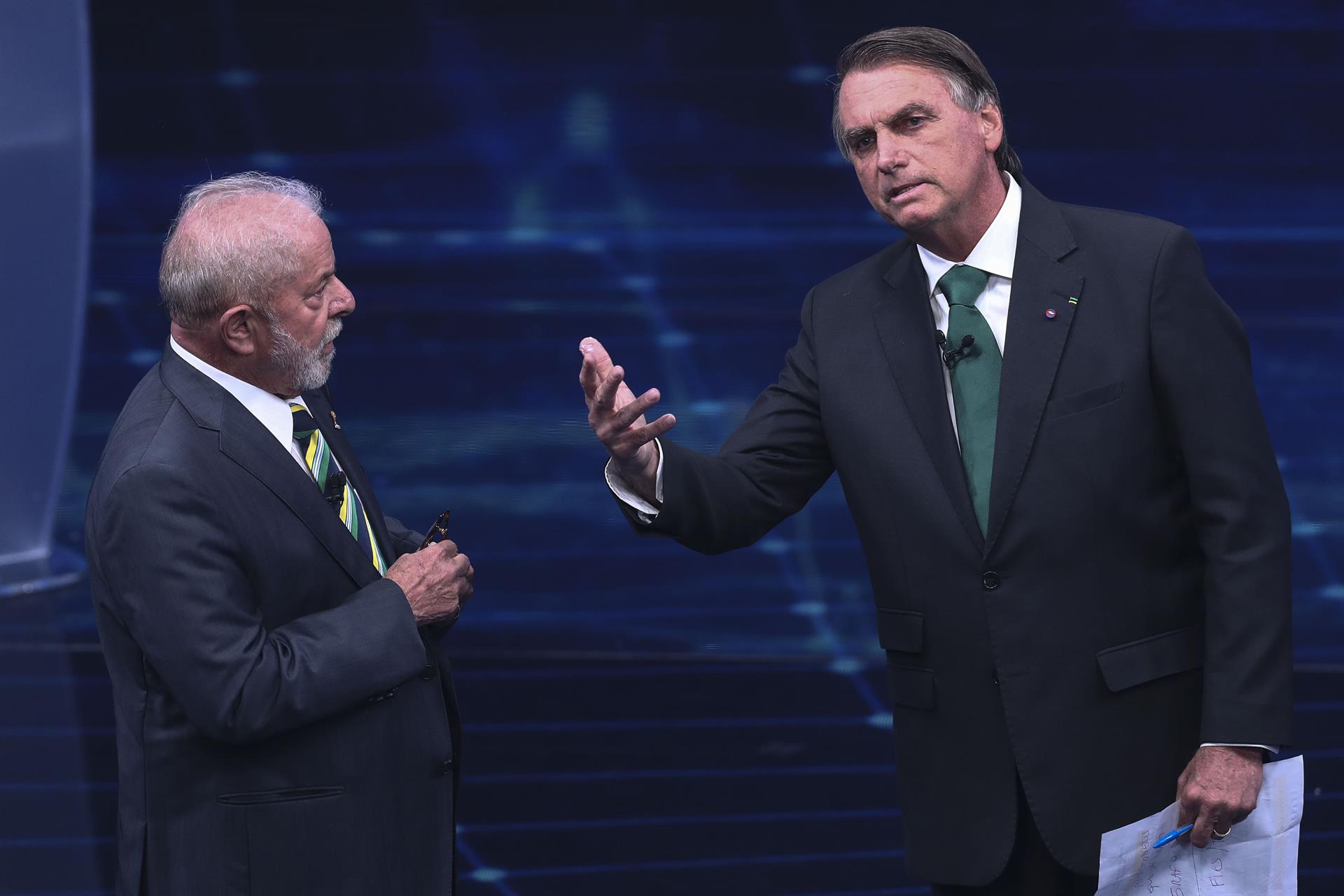 Lula y Bolsonaro juegan sucio en un durísimo debate en el que Daniel Ortega sale a relucir