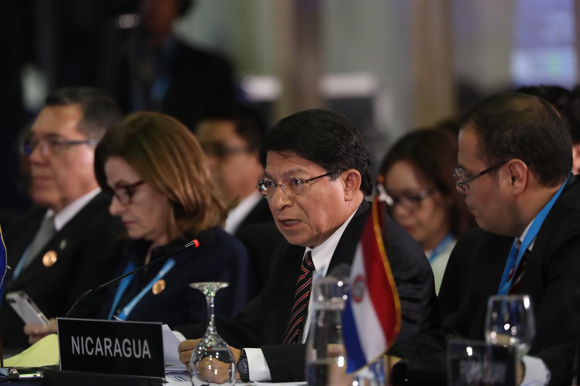 El canciller Denis Moncada viaja a Argentina para una sesión con la Cepal y la Unión Europea