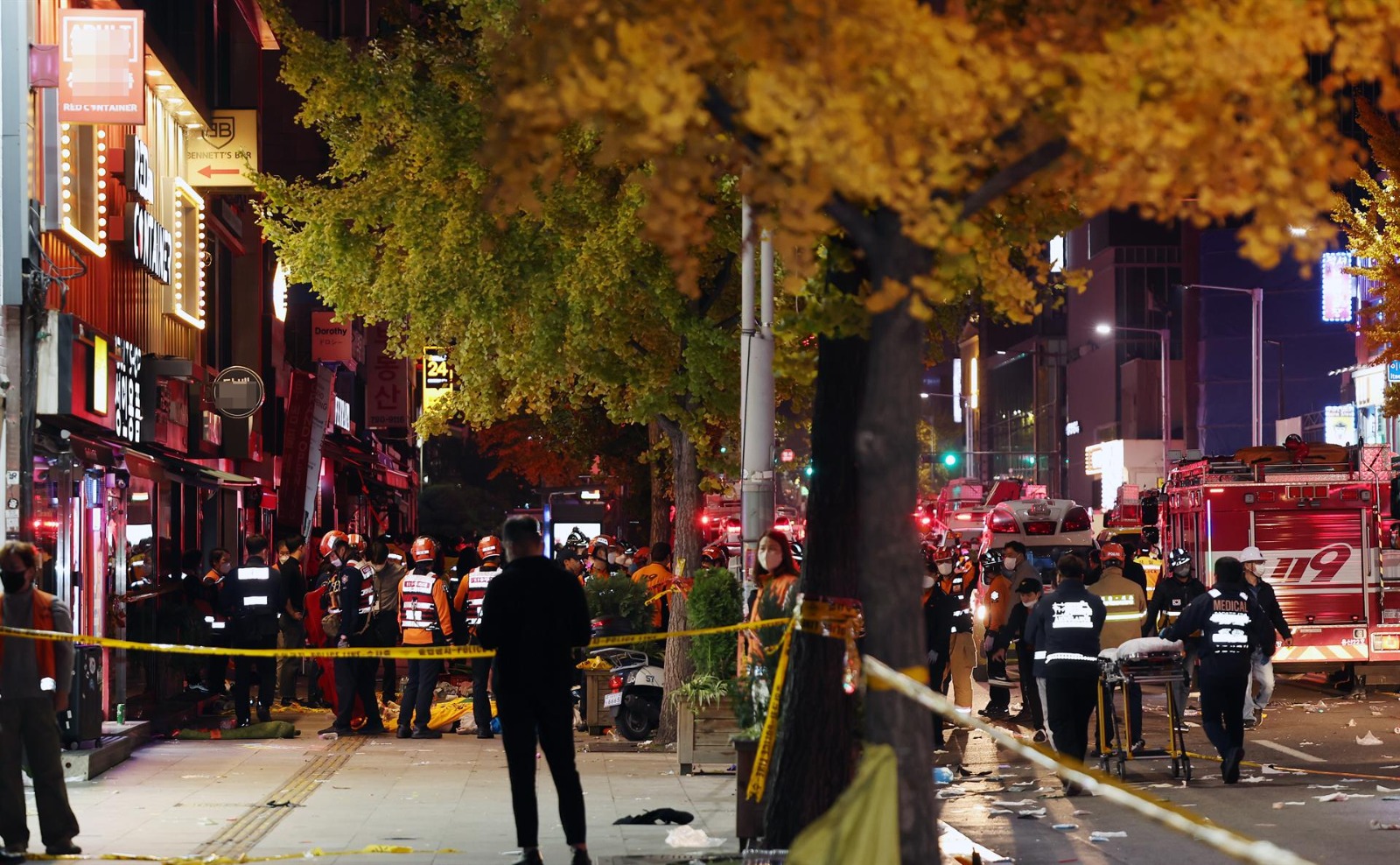Al menos 120 muertos en el centro de Seúl en las celebraciones de Halloween