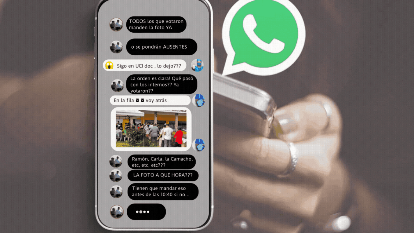 La dictadura exige una selfie como método de control del voto