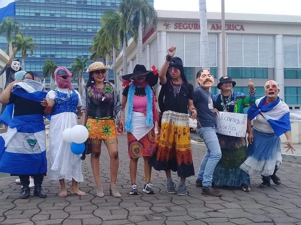 Burla al régimen Ortega – Murillo con protesta en Managua