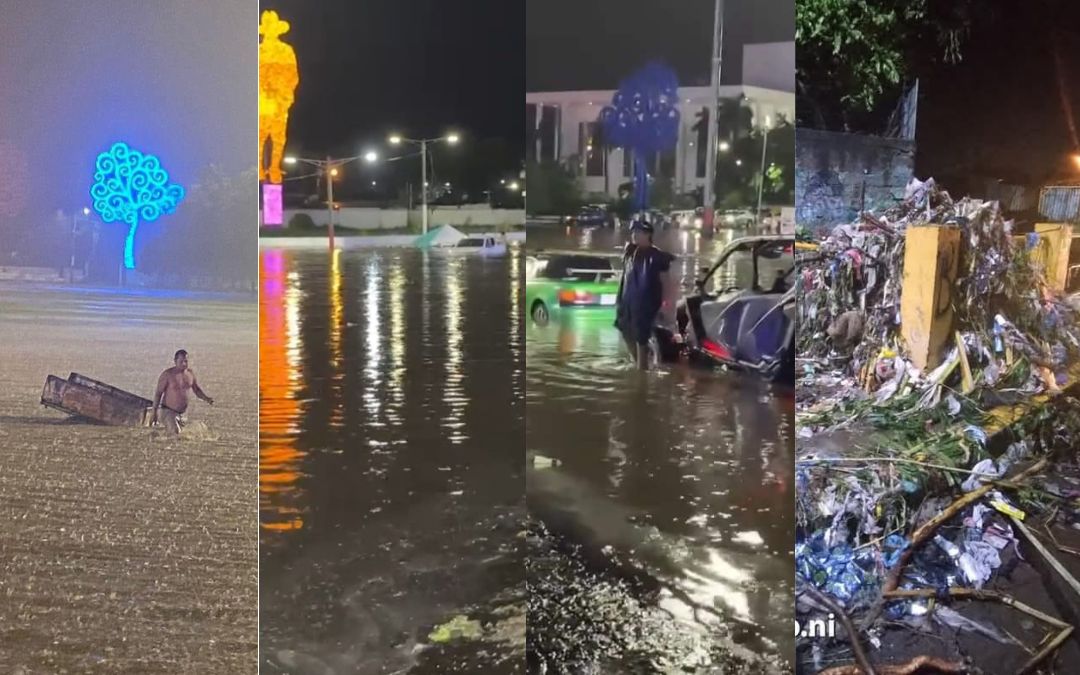 Managua vuelve a colapsar por intensas lluvias