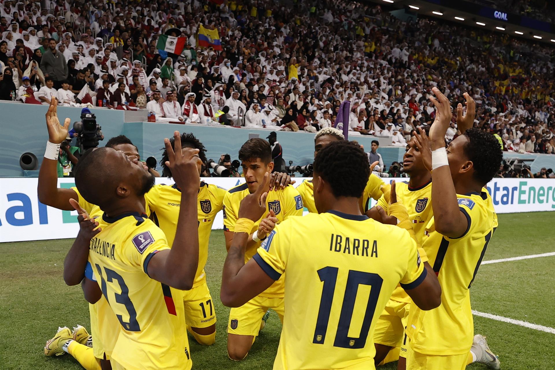 Ecuador hace historia en el Mundial de Qatar 2022