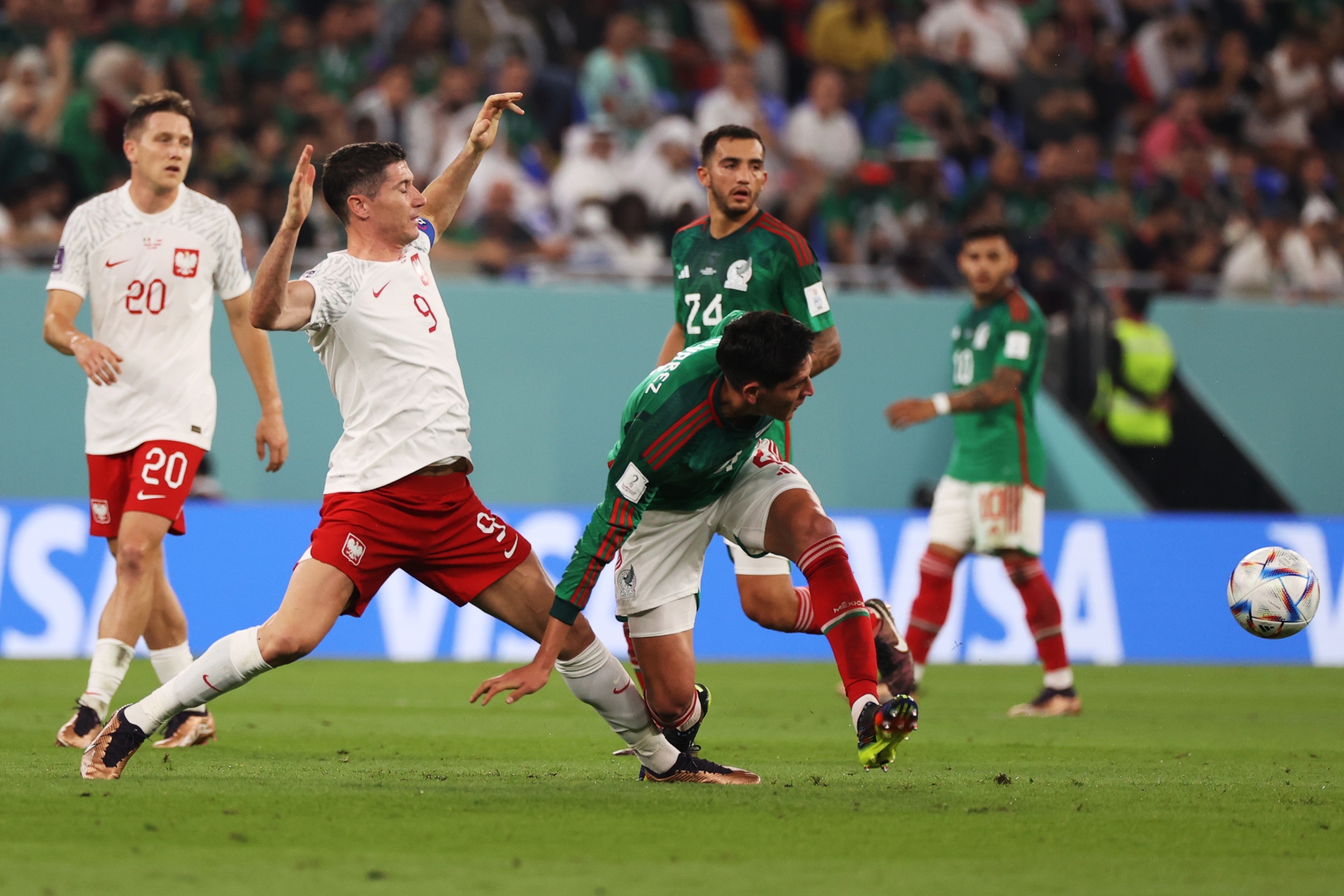 México-Polonia: Un empate como el chile