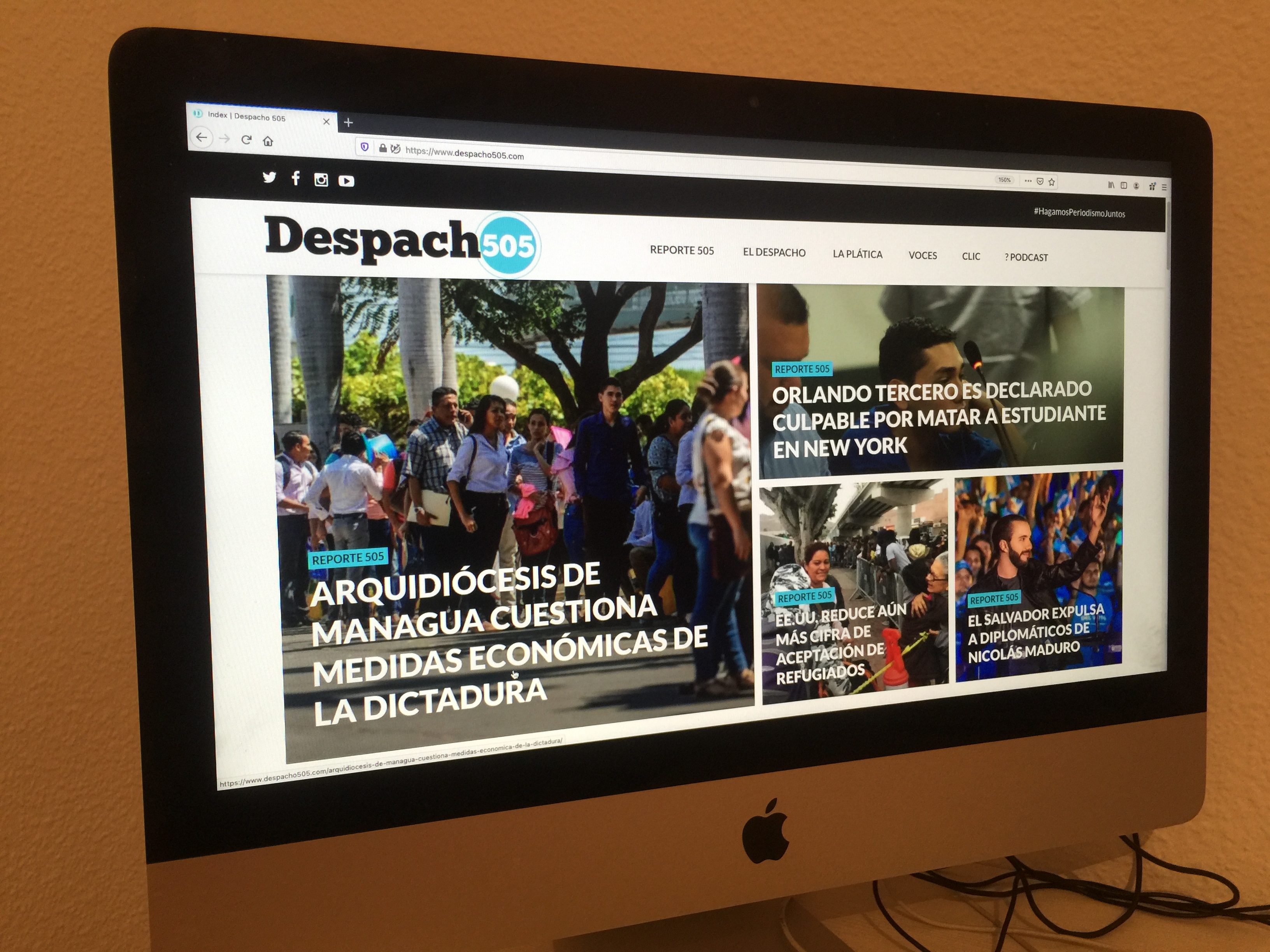 Despacho 505 renueva su sitio web