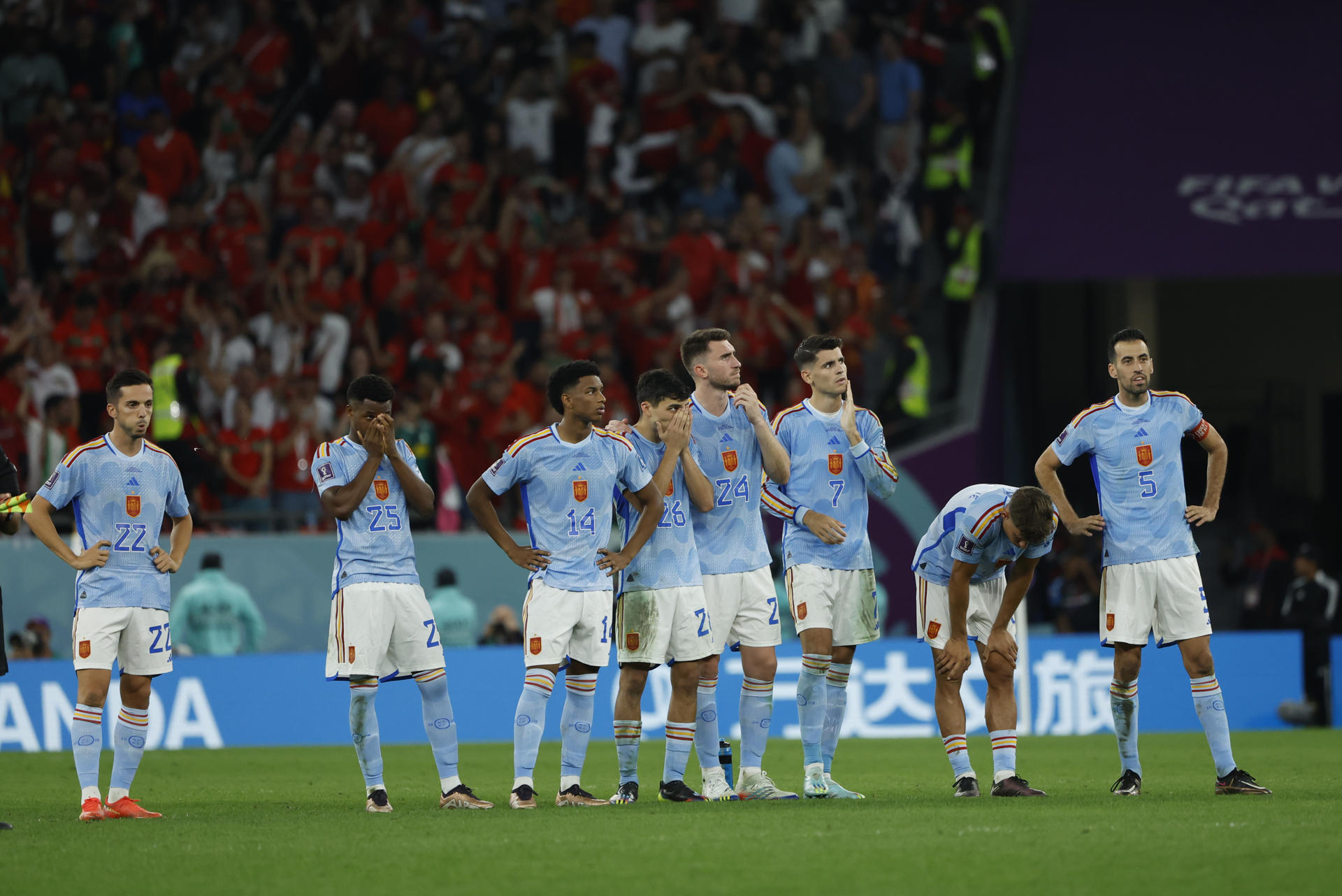 CRÓNICA | España masca la impotencia y cae eliminada por Marruecos