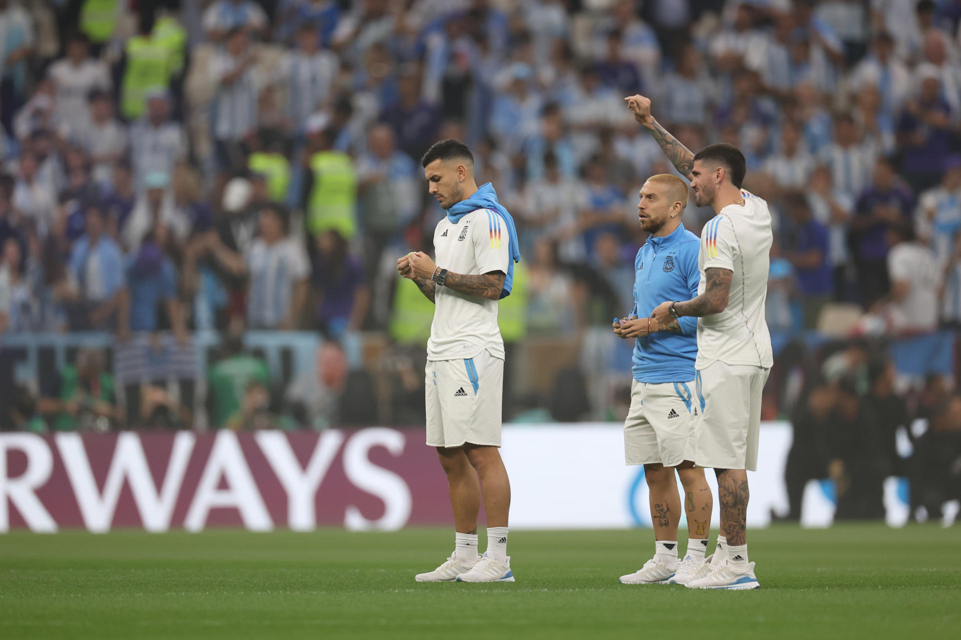 Messi, Di María y Julián Álvarez van al frente, estas son las alineaciones de la final Argentina – Francia