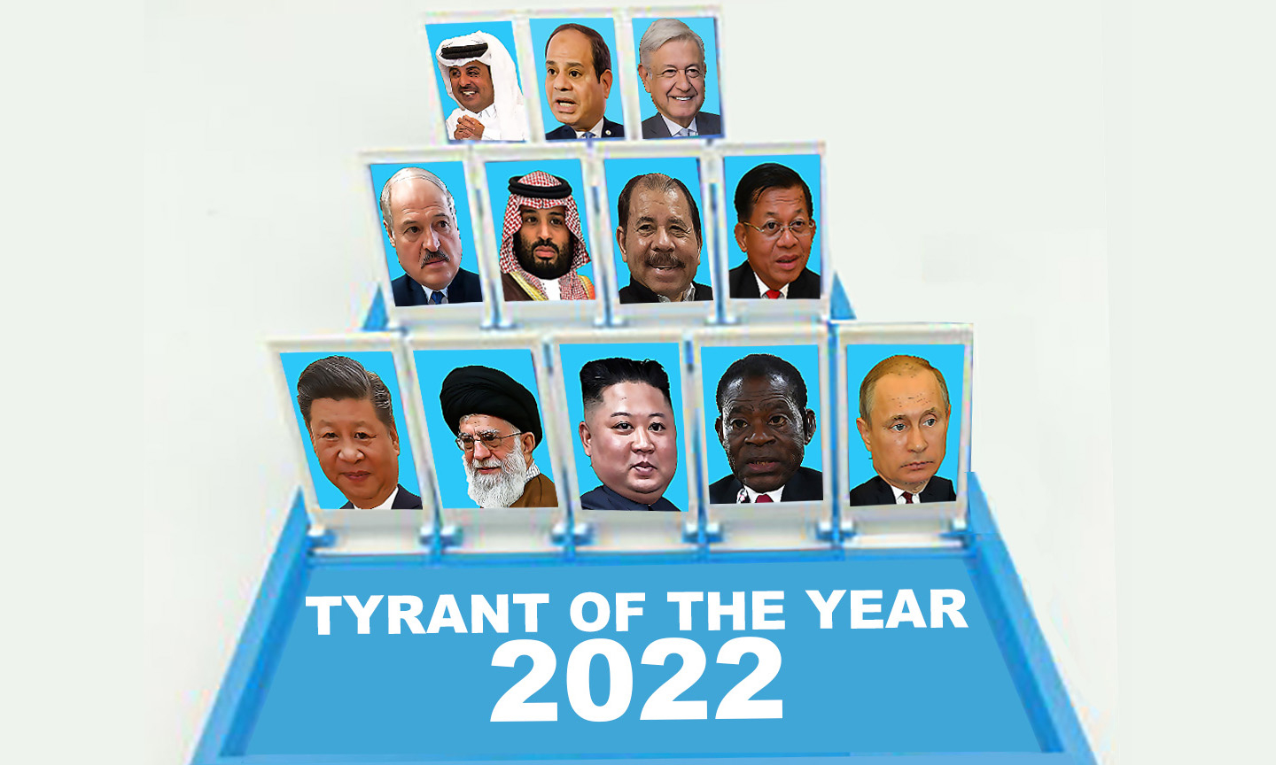 Daniel Ortega es candidato a “Tirano del año 2022”, la votación está abierta 