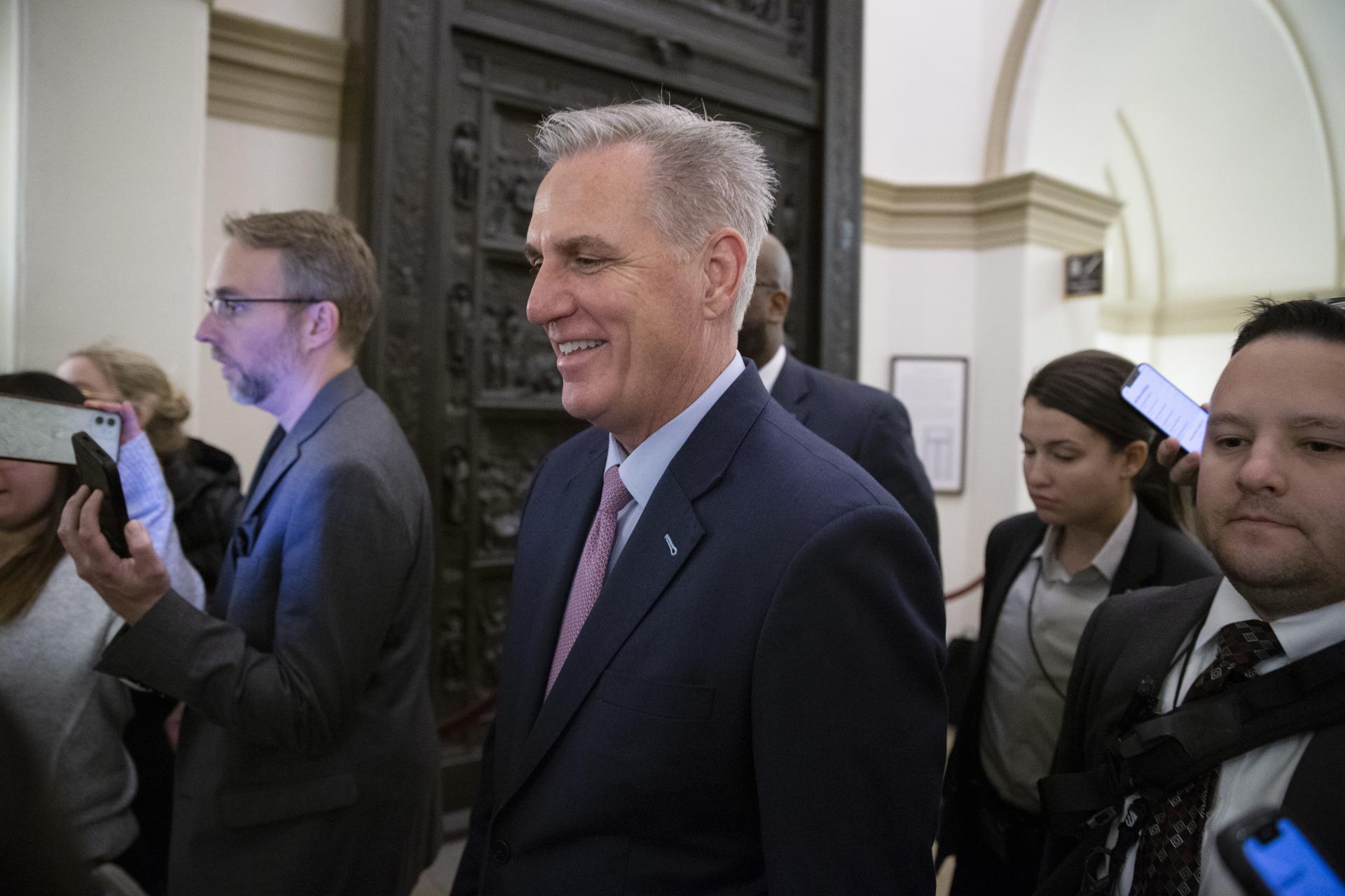 El republicano McCarthy elegido por fin presidente del Congreso Estados Unidos