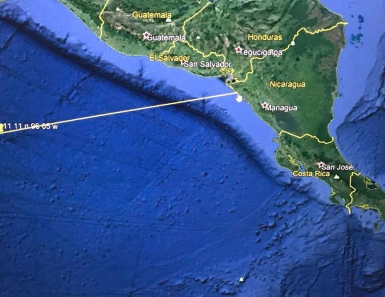 Falsa alarma de tsunami en El Salvador y Nicaragua