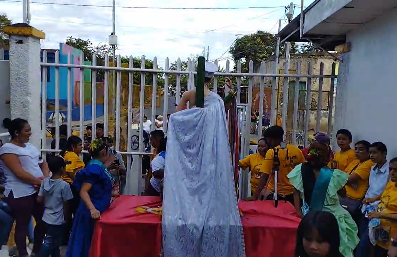 Policía Orteguista prohíbe procesión de San Sebastián en Monimbó y mantiene rodeado su templo