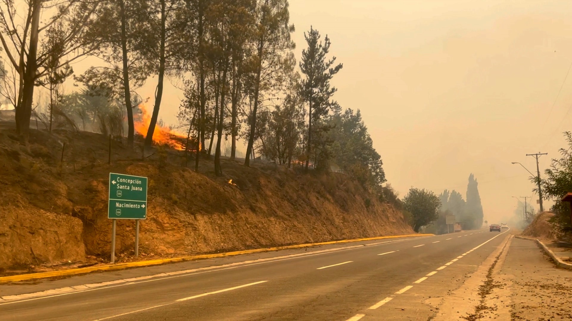 Aumenta a 22 el número de muertos por los incendios en el centro-sur de Chile