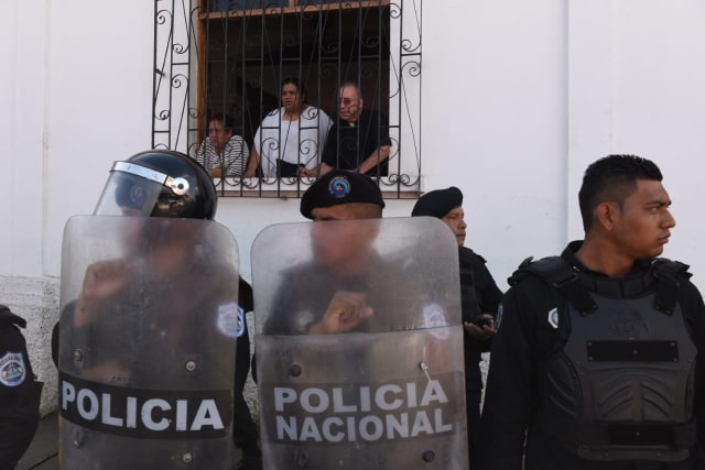 Iglesia exige a la Policía finalizar asedio en la parroquia San Miguel de Masaya