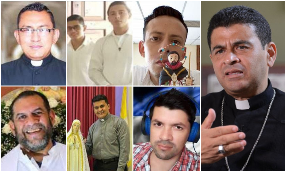 Condenan a 10 años de prisión a cuatro sacerdotes, dos seminaristas y un camarógrafo de la Diócesis de Matagalpa