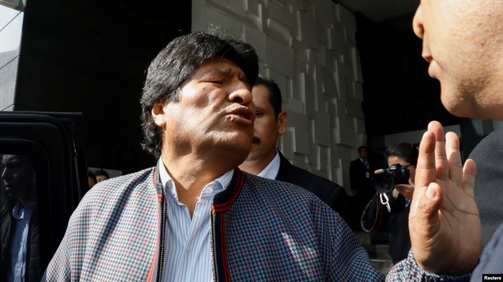 Evo Morales involucrado en la organización de tranques en Bolivia