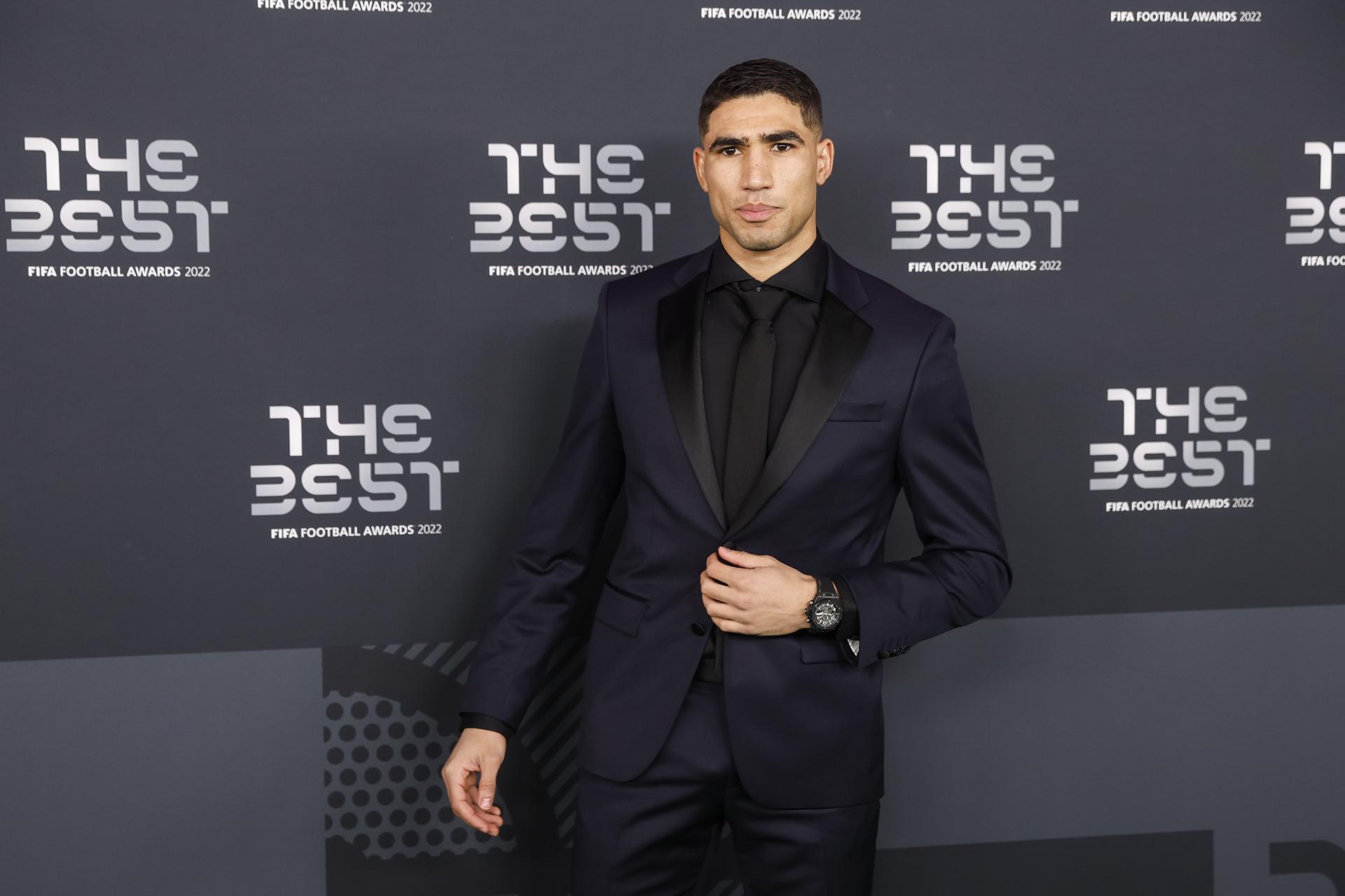 El futbolista del PSG Achraf Hakimi, acusado formalmente en Francia de violación