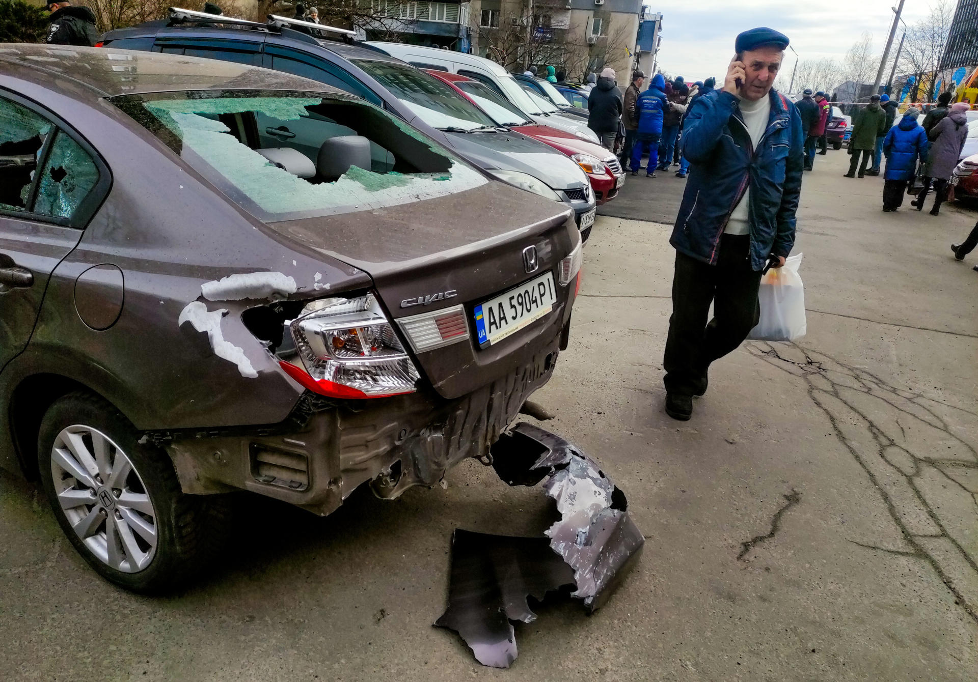 Kiev vuelve a despertar con explosiones de misiles rusos