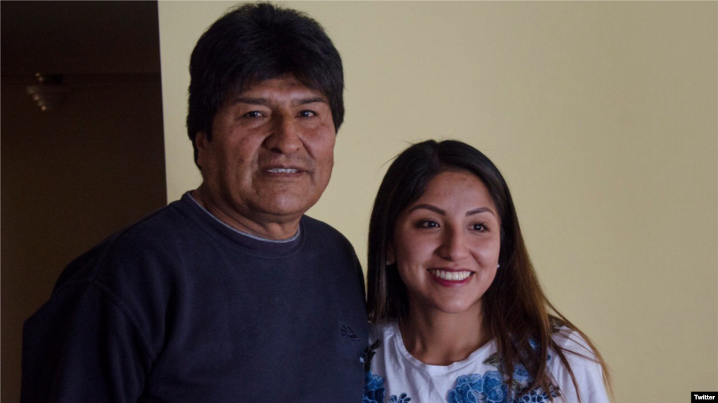 Hijos de Evo Morales salieron hacia Argentina