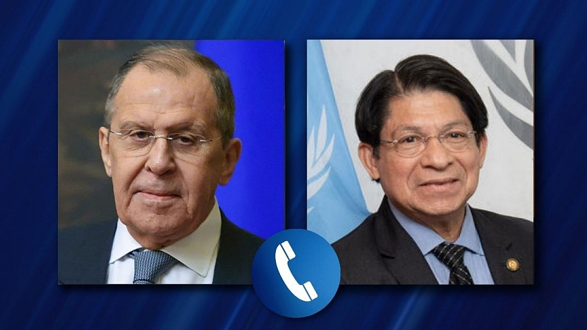 Denis Moncada llama al canciller ruso para quejarse de las sanciones de Estados Unidos