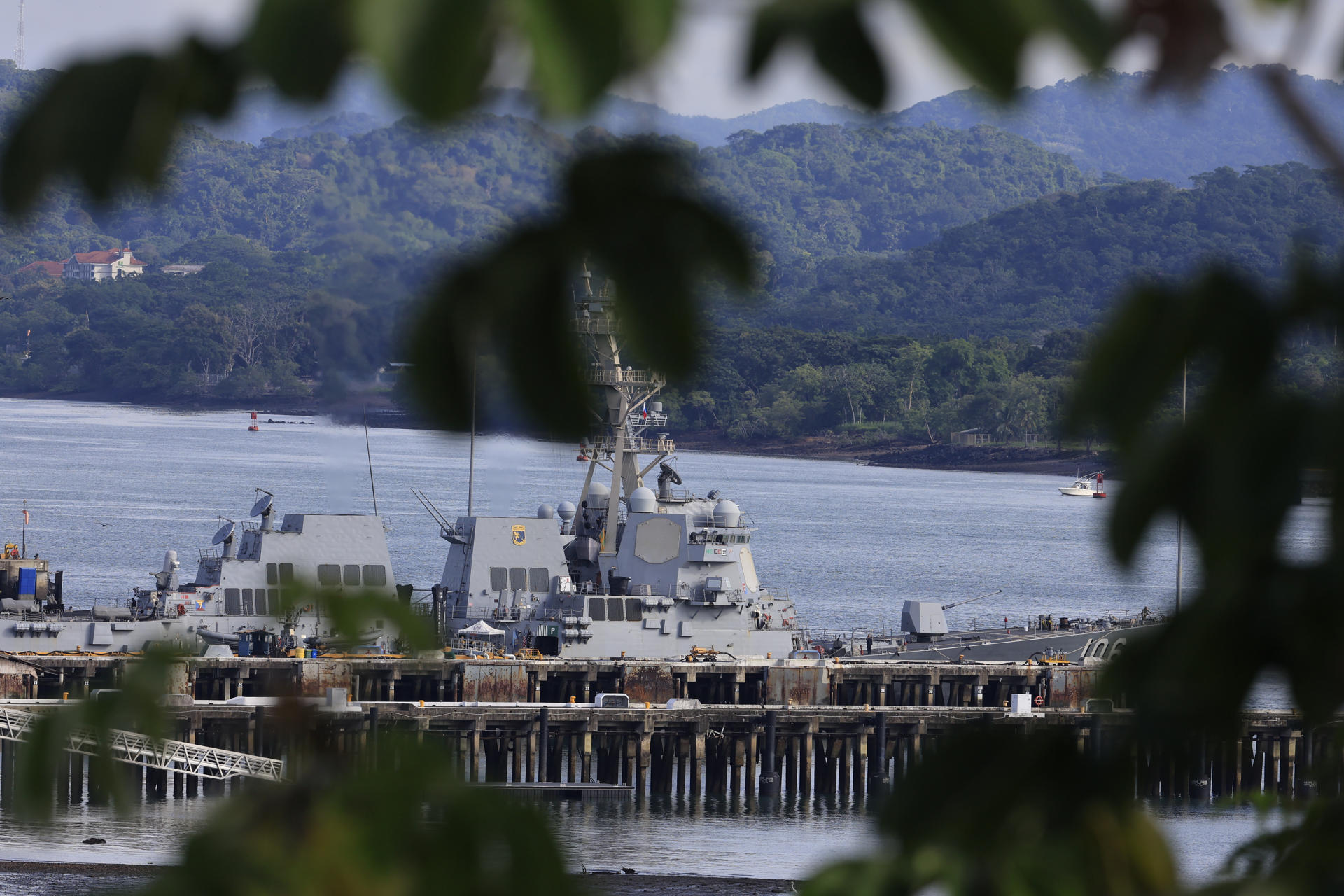 Otro buque destructor del ejército de Estados Unidos está en Panamá