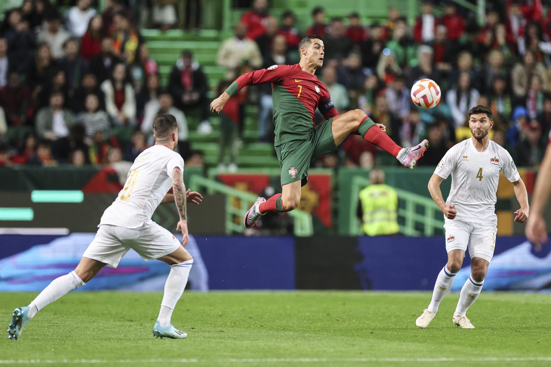 Cristiano bate un nuevo récord: más partidos con una selección, con 197